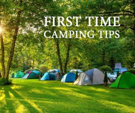 first time camping tips